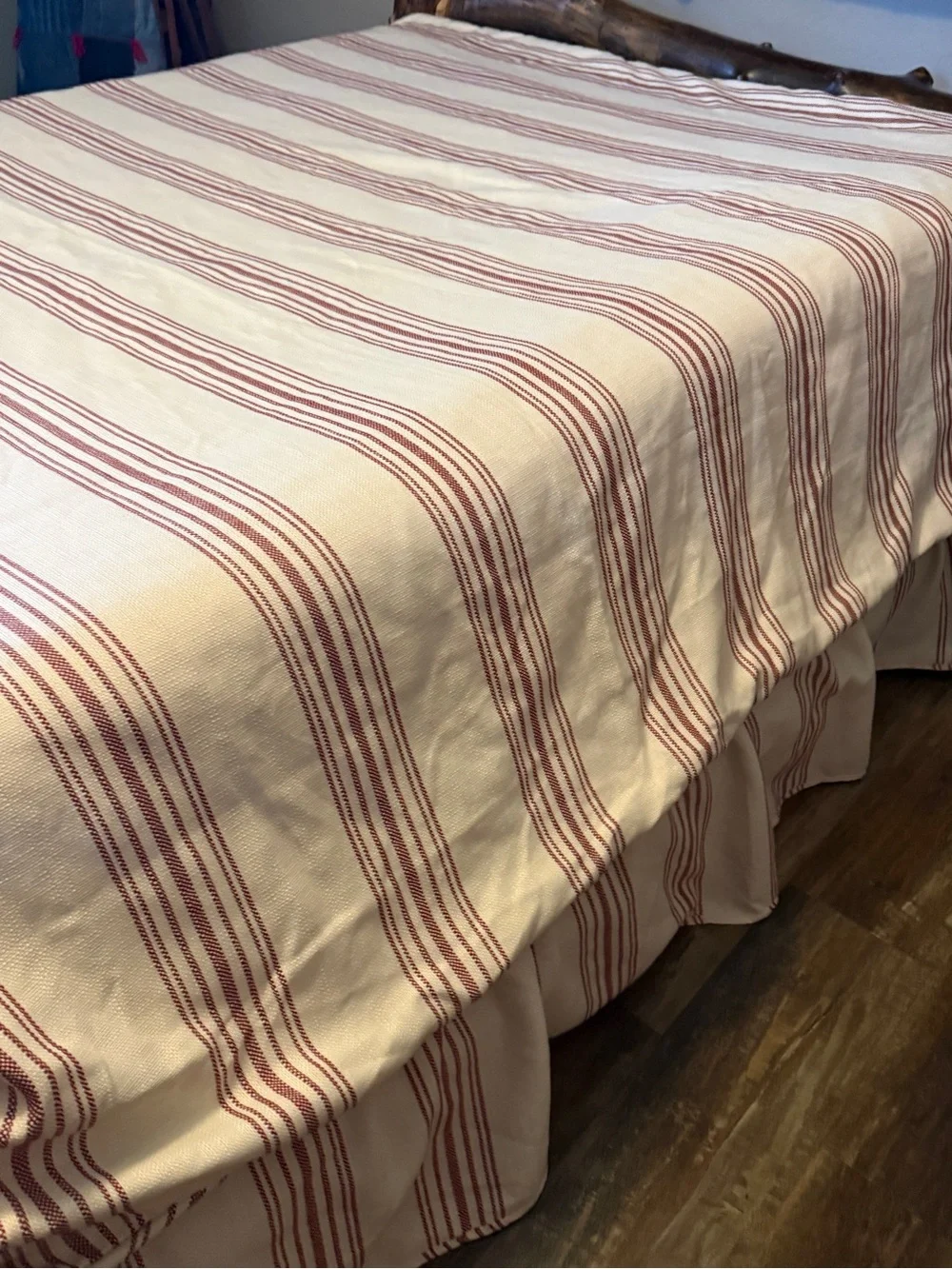 Prescott Duvet Cover and Bed Skirt Super Queen